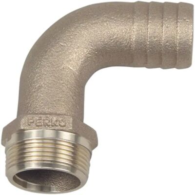 Perko 1 1/2´´ Elbow Connector Grey One Size unisex Perko 1 1/2´´ Elbow Connector Grey One Size unisex