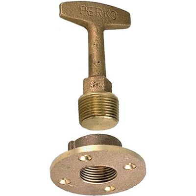 Perko 3/4´´ Drain Plug Bronze One Size unisex Perko 3/4´´ Drain Plug Bronze One Size unisex