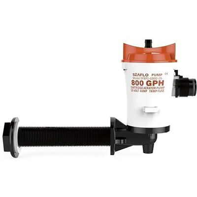 Seaflo 600 Gph 12v 3a Horizontal Livewell Pump Transparente - Livewell Pump Seaflo 600 Gph 12v 3a Horizontal Livewell Pump Transparente - Livewell Pump