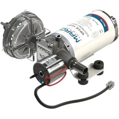 Marco UP3/e Silver Automatic Pump - Automatic pump with gear drive, electronic control, 12/24V Marco UP3/e Silver Automatic Pump - Automatic pump with gear drive, electronic control, 12/24V