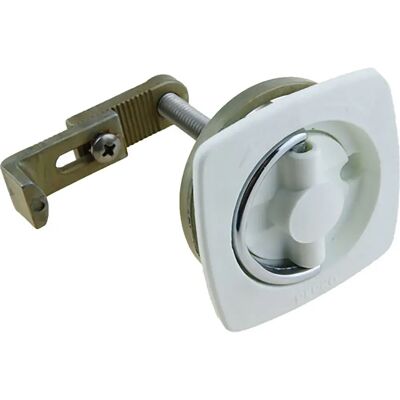Perko Flush Latch White One Size unisex Perko Flush Latch White One Size unisex