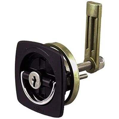 Perko Lock With Key Black / Grey One Size unisex Perko Lock With Key Black / Grey One Size unisex