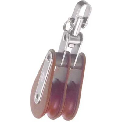 Talamex Hye Traditional Swivel Double Pulley - Pulley Talamex Hye Traditional Swivel Double Pulley - Pulley