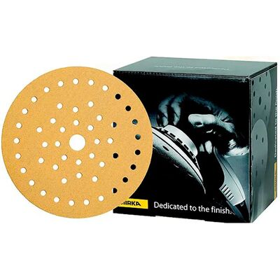 Mirka Multifit 5 Dust P800 50h Sandpaper Gold 152 mm unisex Mirka Multifit 5 Dust P800 50h Sandpaper Gold 152 mm unisex