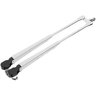 Seaflo Double Windshield Wiper Arm 320-455 Mm Grey One Size unisex Seaflo Double Windshield Wiper Arm 320-455 Mm Grey One Size unisex