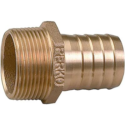 Perko M 1 1/4´´ Straight Connector Bronze One Size unisex Perko M 1 1/4´´ Straight Connector Bronze One Size unisex