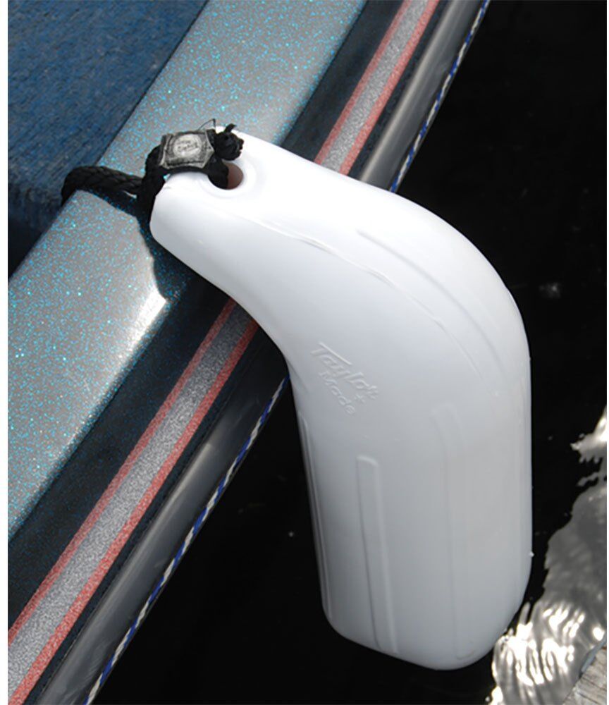 Taylor Bass Boat Fender White 5 x 15 ´´ unisex