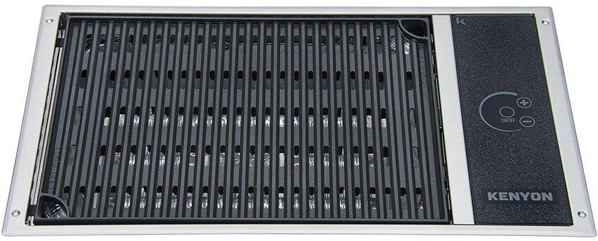 Kenyon No Lid Electric Barbecue 230v Grey One Size unisex