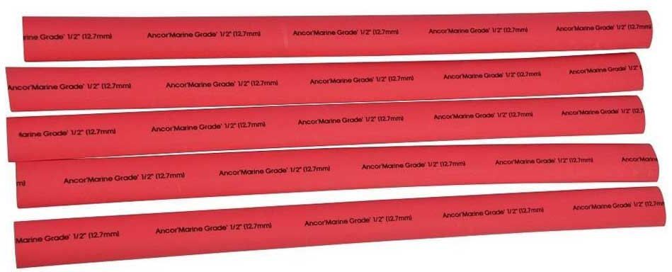 Ancor Alt 1´´x48´´ Adhesive Lined Heat Shrink Tubing Red One Size unisex