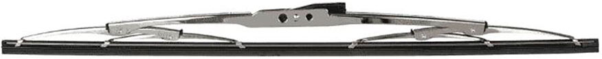 Marinco Stainless Steel Deluxe Wiper Blade 20´´ Black / Silver One Size unisex