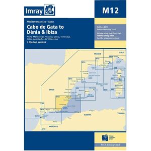 Imray Costa Blanca-denia-ibiza Marine Charts Multicolour One Size unisex Imray Costa Blanca-denia-ibiza Marine Charts Multicolour One Size unisex