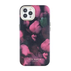 Ted Baker BLURS Pink Petal Print Full Wrap Phone Cover for iPhone 12 Pro Compatible with MagSafe