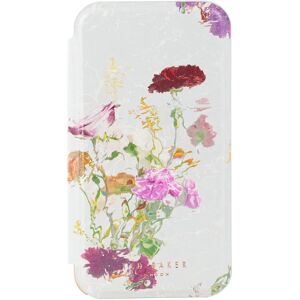 Ted Baker GWLADUS Mirror Folio for iPhone 12 Pro Water Floral Grey Rose Gold