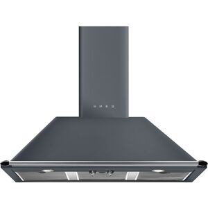 Smeg KT100GRE 100cm Chimney Cooker Hood in Grey