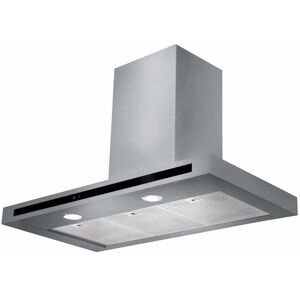 Rangemaster HLTHDS90SS Hi Lite 90cm Flat Chimney Cooker Hood-Stainless Steel