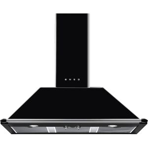 Smeg KT100BLE 100cm Victoria Cooker Hood - Black