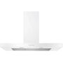 Rangemaster UNBHDS110WH 110cm Flat Chimney Hood-White