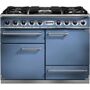 Falcon 1092 F1092DXDFCA/NM Deluxe Dual Fuel China Blue/Chrome Range Cooker