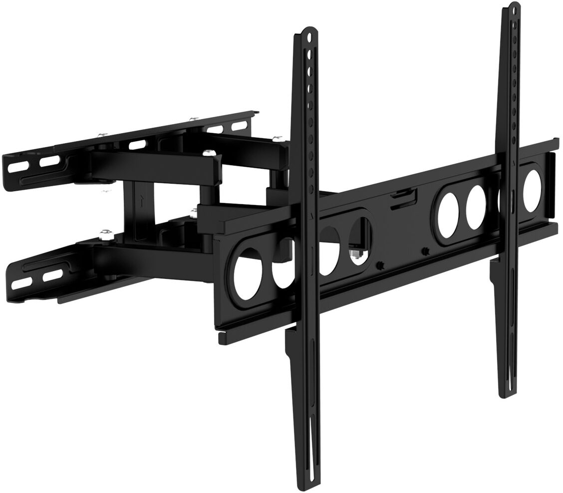 Ttap TTD604DA3 Double Arm Slim Full Motion Wall Bracket Fits Up To 70 Inches TV - Black