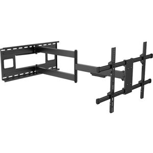 Ttap TTD604DA4 Extra Long Arm Full Motion Wall Bracket Fits Up To 80 Inches TV - Black