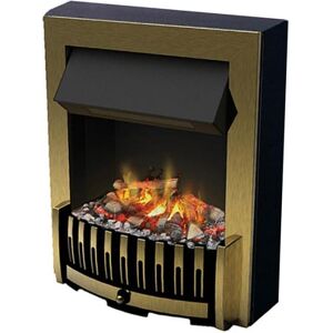 Dimplex DNV20CH Danville Chrome Optimist Electric Fire Black Chrome