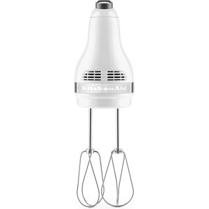 KitchenAid 5KHM5110BWH Classic Hand Mixer 5 Speed - White