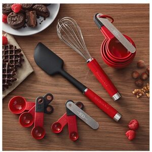 KitchenAid KX400EXSDI Queen Of Hearts Baking Utensil Set Red