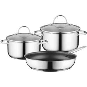 HEZ9SE030 Bosch Set Of 2 Pots And 1 Pan For Induction Hobs