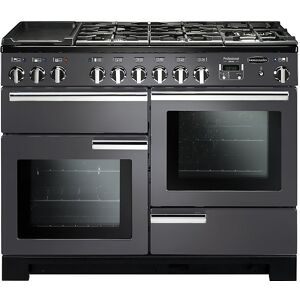 Rangemaster PDL110DFFSL/C Professional Deluxe Dual Fuel 110 Range Cooker Slate Chrome