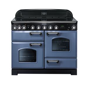 Rangemaster CDL110EISB/C Classic Deluxe 110cm Electric Induction Range Cooker Stone Blue/Chrome