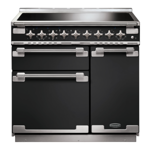 Rangemaster ELS90EICB/ Elise 90cm Electric Induction Range Cooker Charcoal Black