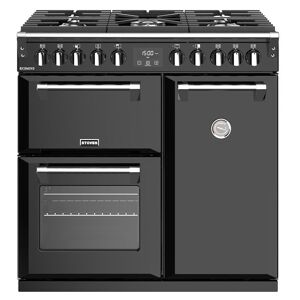 Stoves Richmond RCHS900DFBK 90cm Dual Fuel Range Cooker - Black