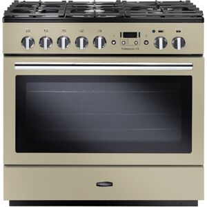 Rangemaster PROP90FXDFFCR/C  Professional Plus FX 90 Dual Fuel Range Cooker Cream/Chrome