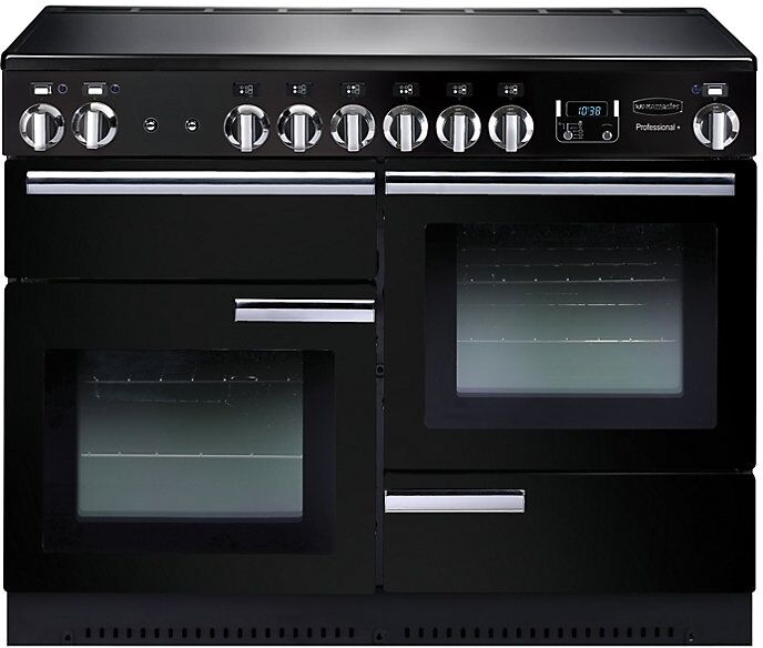 Rangemaster PROP110EIGB/C Professional Plus Electric Induction 110 Range Cooker Gloss Black