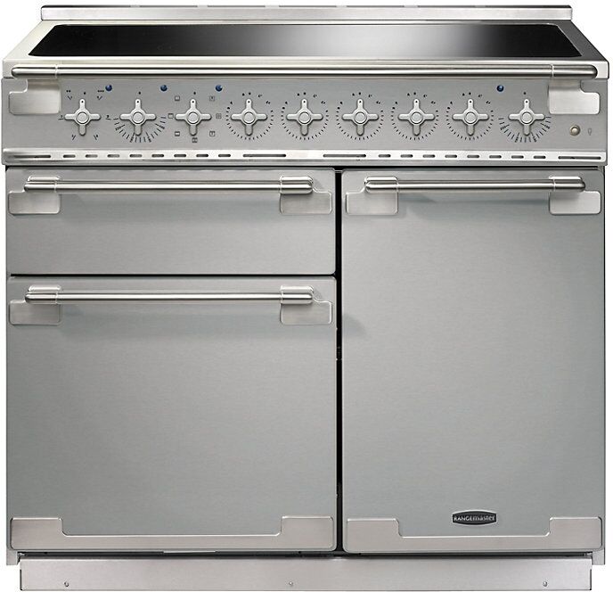 Rangemaster ELS100EISS Elise 100 Induction Hob Range Cooker  Stainless Steel