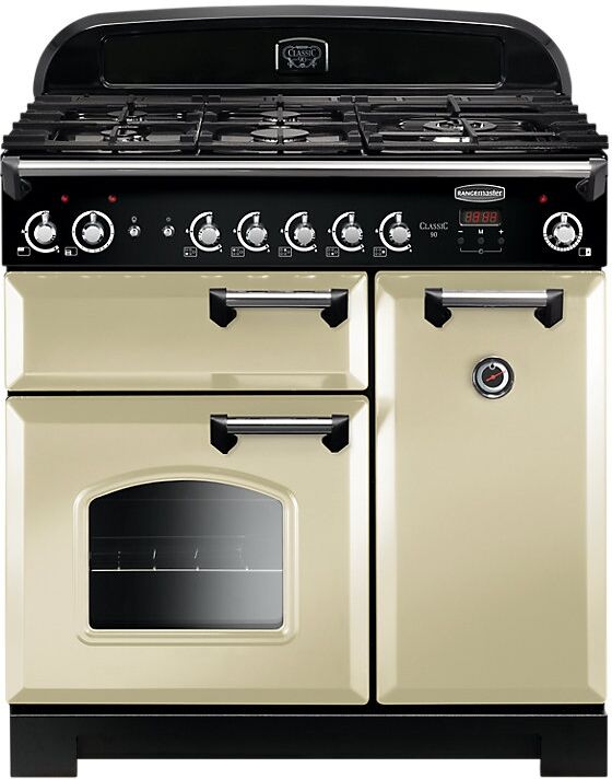 Rangemaster CLA90NGFCR/C Classic 90 Gas Range Cooker  Cream