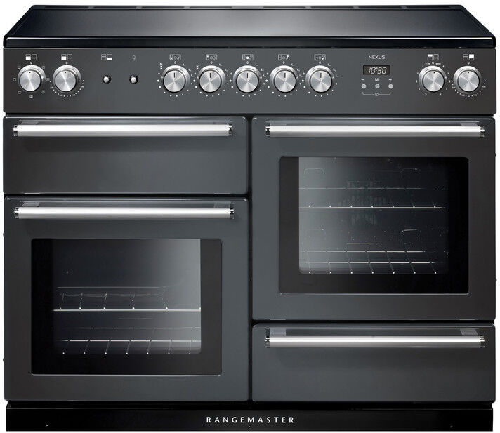 Rangemaster NEX110EISL/C Nexus Electric Induction 110 Range Cooker Slate Chrome