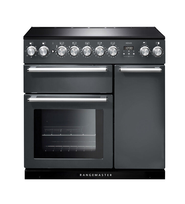 Rangemaster NEX90EISL/C Nexus 90 Induction Range Cooker  Slate