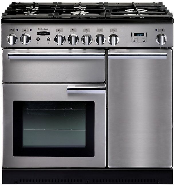 Rangemaster PROP90DFFSS/C  Professional+ 90 Dual Fuel Range Cooker  Stainless Steel