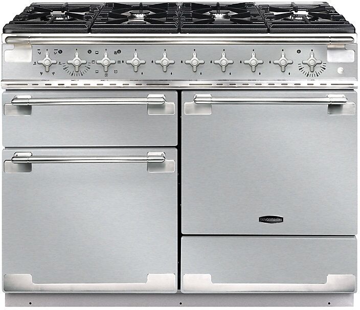 Rangemaster ELS110DFFSS Elise 110 Dual Fuel Cooker  Stainless Steel