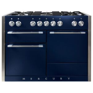 Mercury MCY1200DFIN 1200 Dual Fuel Range Cooker-Indigo/Chrome Trim