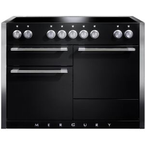 *EX Display* Mercury MCY1200EIAB 1200 Electric Induction Range Cooker-Ash Black/Chrome Trim