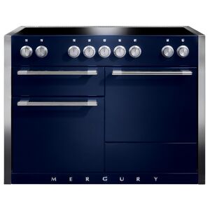 Mercury MCY1200EIIN 1200 Electric Induction Range Cooker-Indigo/Chrome Trim