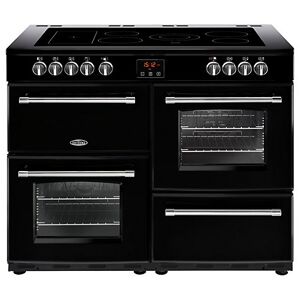 Belling Farmhouse FH110EBK 110cm Electric Ceramic Range Cooker-Black