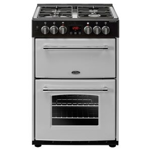 Belling FH60DFTSIL 60cm Dual Fuel Cooker - Silver