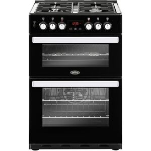 Belling Cookcentre 60DFTBLK Dual Fuel 60cm Cooker - Black