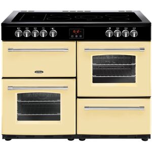 Belling Farmhouse FH110ECR 110cm Electric Ceramic Range Cooker-Cream