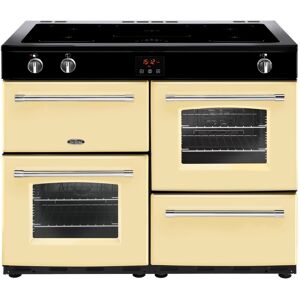 Belling Farmhouse FH110EICRM 110cm Electric Induction Range Cooker - Cream