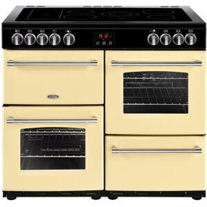 Belling Farmhouse FH100ECR 100cm Electric Ceramic Range Cooker-Cream