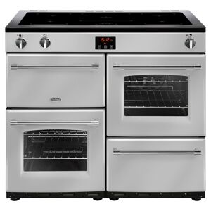 Belling Farmhouse FH100EISIL Silver 100cm Electric Induction Range Cooker